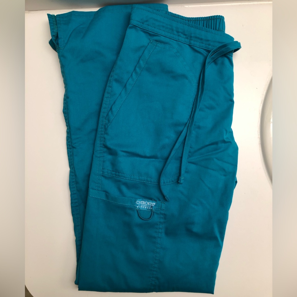Cherokee cargo scrub pants